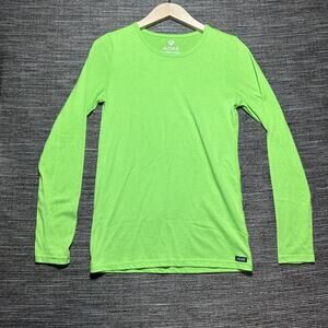 Adar Universal Top T Shirt Women's Small Neon Green Long Sleeve 2900